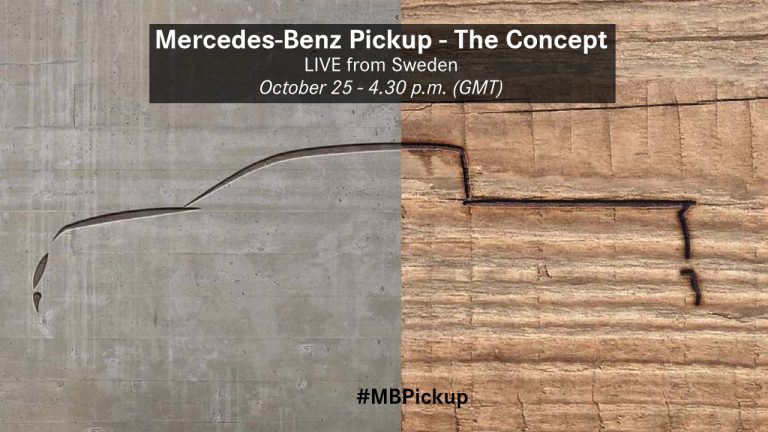 Mercedes presentará el pick-up la semana que viene, pero como prototipo