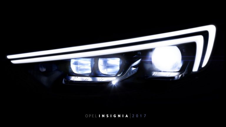 Así son los faros IntelliLux LED del nuevo Opel Insignia 2017
