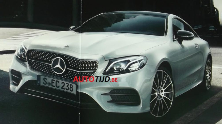 ¡Al descubierto! Nuevo Mercedes Clase E Coupé, filtrado
