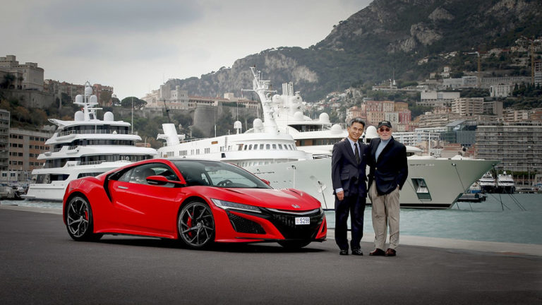 El primer Honda NSX aterriza en Europa y lo hace en manos muy especiales