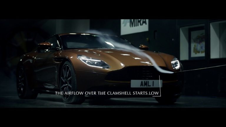Vídeo: así de impresionante se muestra el Aston Martin DB11 en el túnel de viento