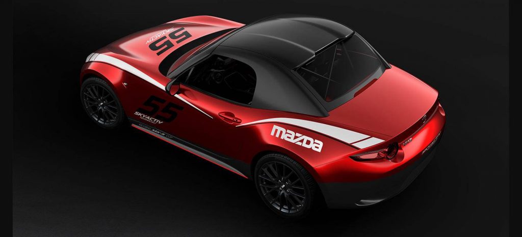 ¿Quieres un techo duro para tu Mazda MX-5 ND? Sólo podrás contar con él si tienes un MX-5 Cup Racer