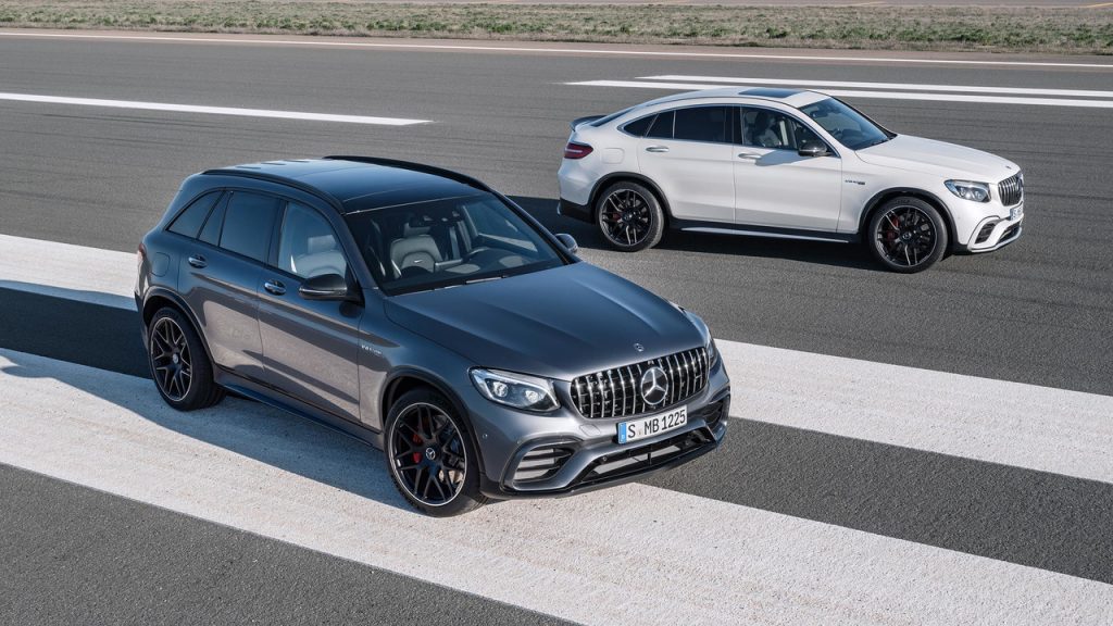 Nuevos Mercedes AMG GLC 63 y GLC 63 Coupé, V8 y 503 caballos