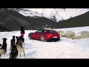Ferrari FF Concept, cazado en la nieve