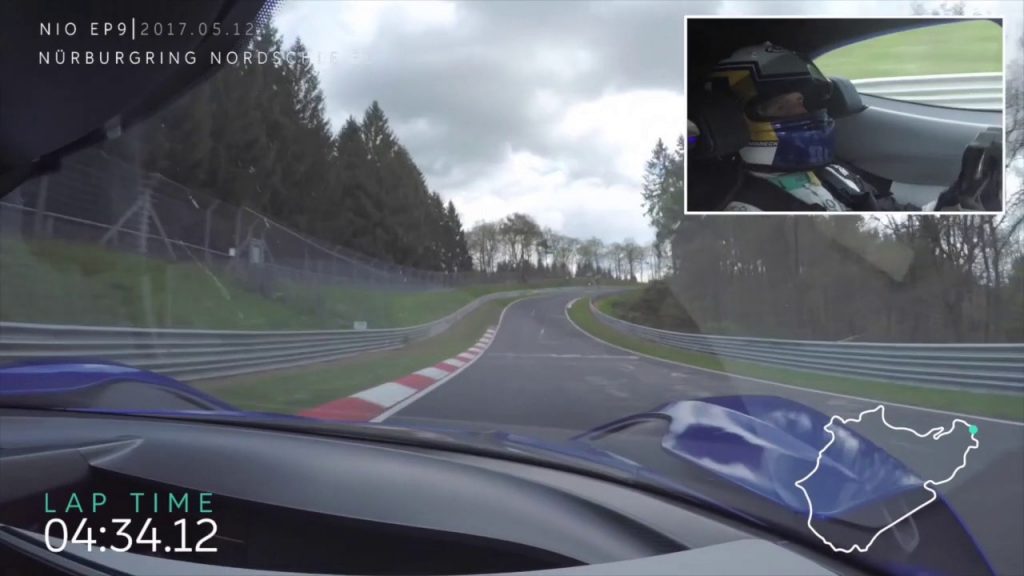 ¡Ya lo tenemos! El vídeo que prueba que el NIO EP9 realizó la vuelta en Nürburgring en 6:45.9