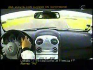Fernando Alonso con el McLaren SLR