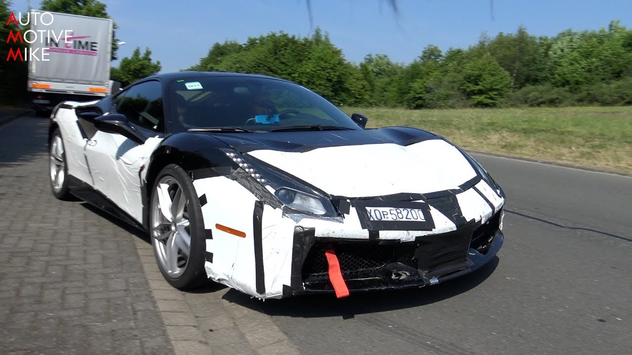 Vídeo: Ferrari prueba el 488 GTO en Alemania, y podría ser híbrido