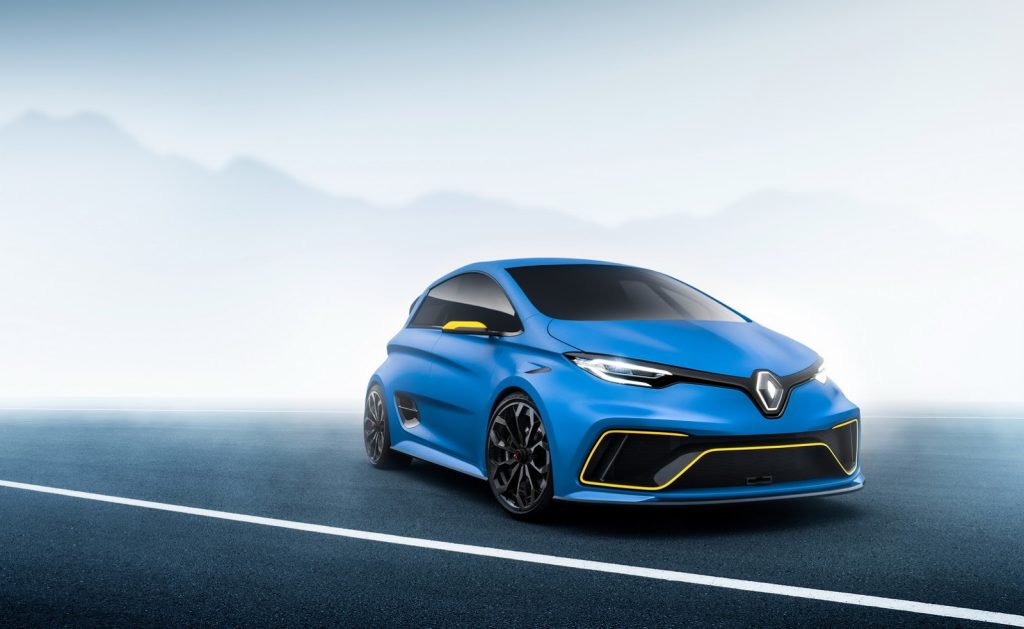 El Renault ZOE RS de altas prestaciones no llegaría hasta el año 2020