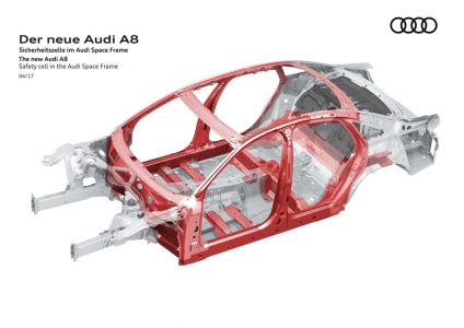 Safety cell in the Audi Space Frame