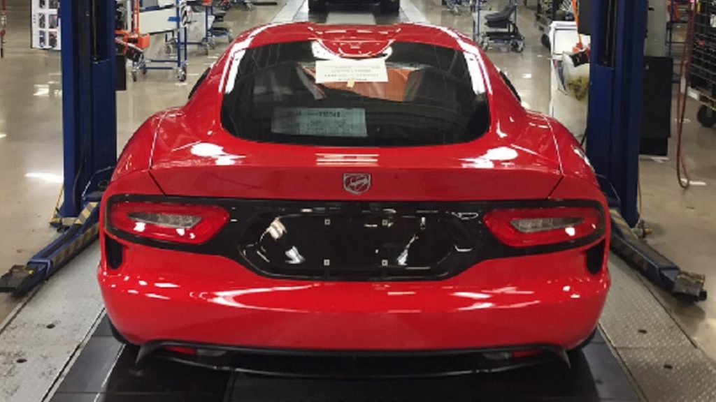 El último Dodge Viper sale de la cadena de producción: Triste final para este icónico deportivo americano
