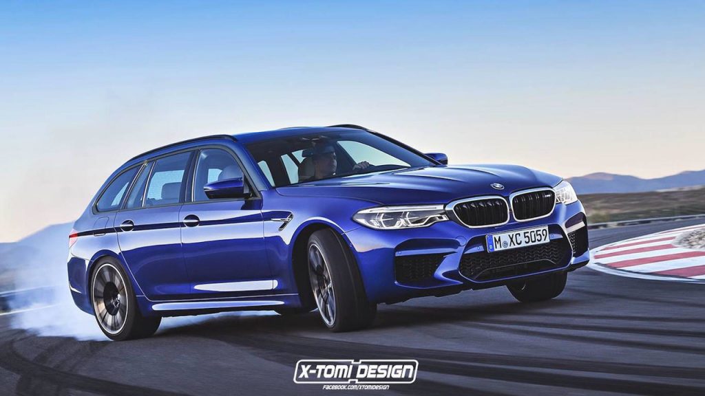 ¿Te imaginas el BMW M5 2018 en versión Touring? Alguien lo ha hecho… aunque no creemos que lo vayamos a ver en la calle