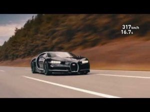 Vídeo: el Bugatti Chiron acelera de 0 a 400 km/h en solo 32.6 segundos