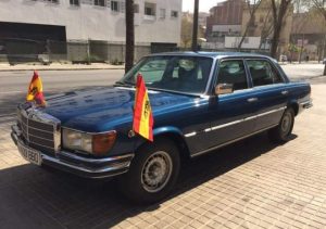 Este Mercedes-Benz 450 SEL blindado fue empleado por el Rey Juan Carlos I y ahora sale a subasta