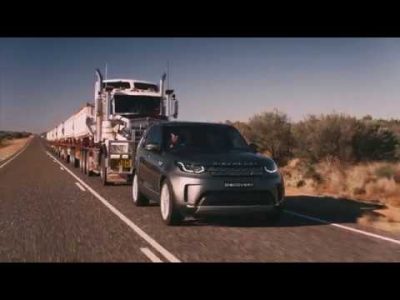 Vídeo: El nuevo Land Rover Discovery es capaz de remolcar un camión de 110 toneladas