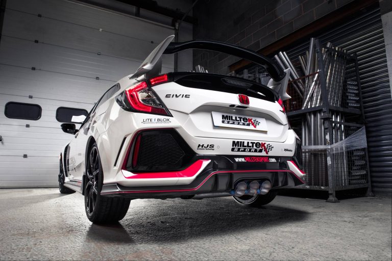 Milltek lanza su escape deportivo para el Honda Civic Type R 2018: Hora del mambo