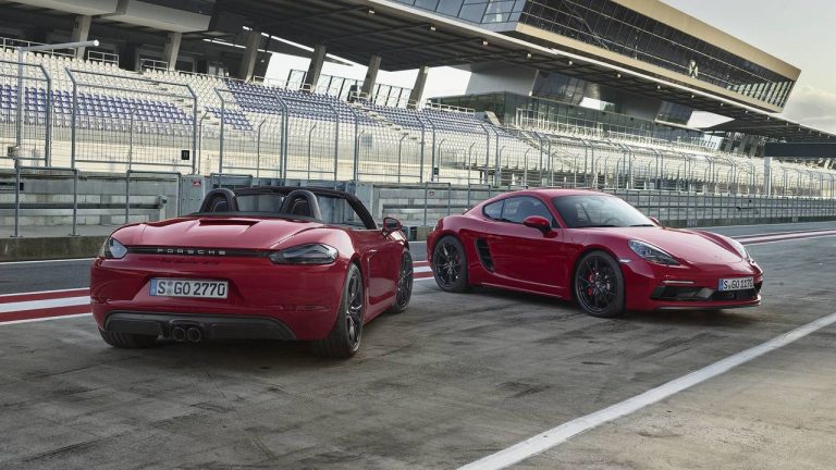 Oficial: nuevos Porsche 718 Cayman y Boxster GTS