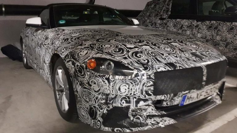 De nuevo, cazado: Así luce el nuevo BMW Z4 más de cerca