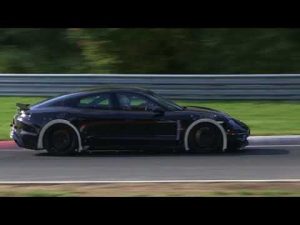Vídeo: el Porsche Mission E ya rueda en el ‘Ring