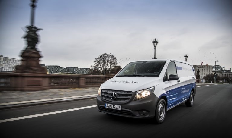 Mercedes eVito: La furgoneta eléctrica de Mercedes que tiene 150 kilómetros de autonomía
