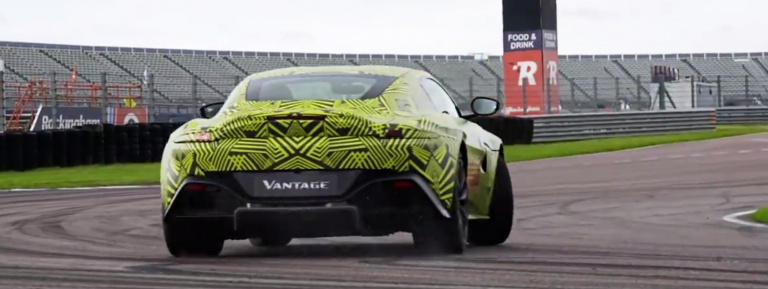 Vídeo: así se desliza el nuevo Aston Martin Vantage