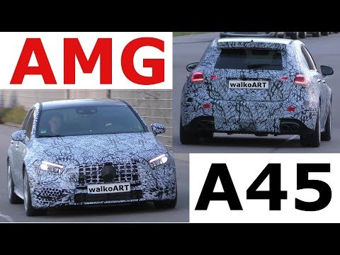 Vídeo: el Mercedes AMG A 45 se deja ver en las calles