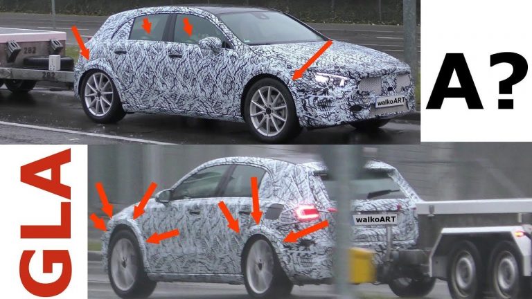Vídeo: el próximo Mercedes GLA ya está de pruebas