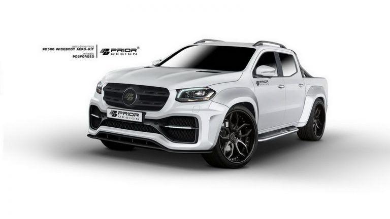 El Mercedes Clase X hace un acercamiento a una versión más deportiva de la mano de Prior Design
