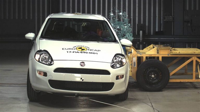 El Fiat Punto ha obtenido cero estrellas Euro NCAP: El único coche en lograrlo en 20 años