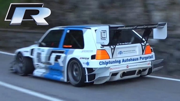 Vídeo: Este brutal Volkswagen Golf MK2 tiene 600 CV y está preparado para subidas