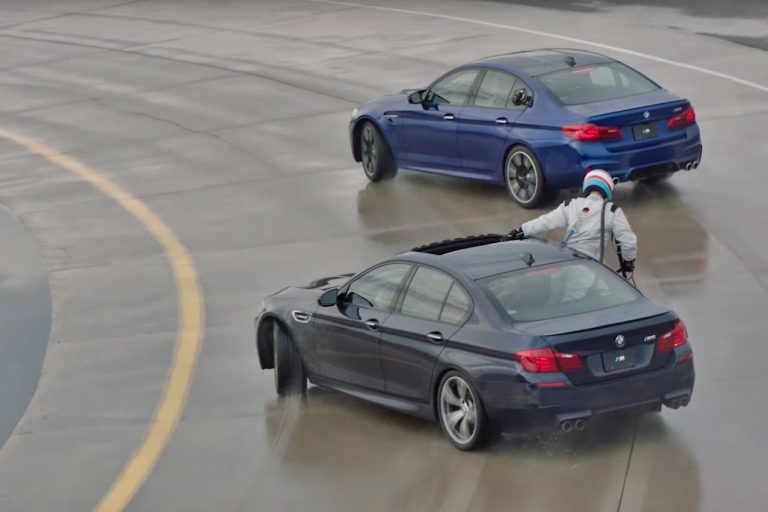 Vídeo: Un BMW M5 derrapa durante 374 kilómetros y logra dos Récord Guiness
