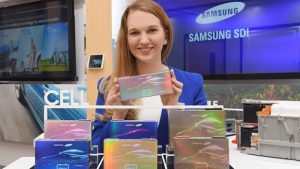 Samsung está desarrollando baterías con carga rápida para coches con 600 kilómetros de autonomía