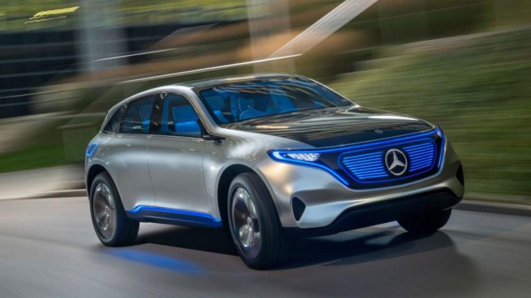Más cerca del Mercedes EQ C: el primer crossover eléctrico de la marca