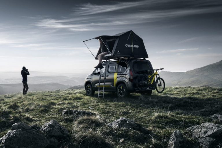 ¿Quieres la tienda de campaña del Peugeot Rifter 4×4 Concept? Ya puedes hacerte con ella