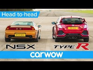 Vídeo: ¿Qué sucede cuando enfrentas a un Honda NSX de 2005 y un Civic Type R de 2017?