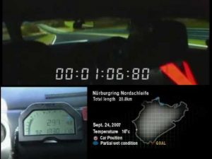 Vídeo del Nissan GT-R en Nürburgring