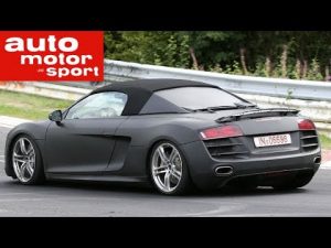 Audi R8 Spider, cazado