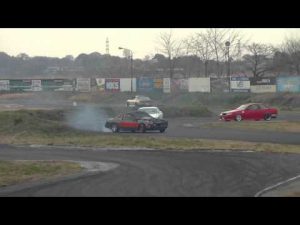 Haciendo drifting a «ciegas», en Japón