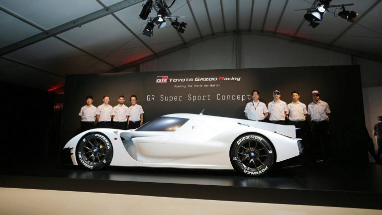 Así se desveló el Toyota GR Super Sport Concept: ya está de camino