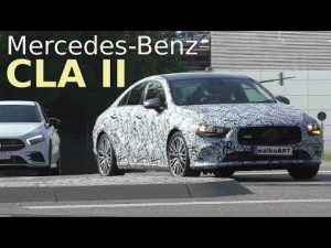 Vídeo: el nuevo Mercedes CLA se deja ver en movimiento… ¡y hay cambios!