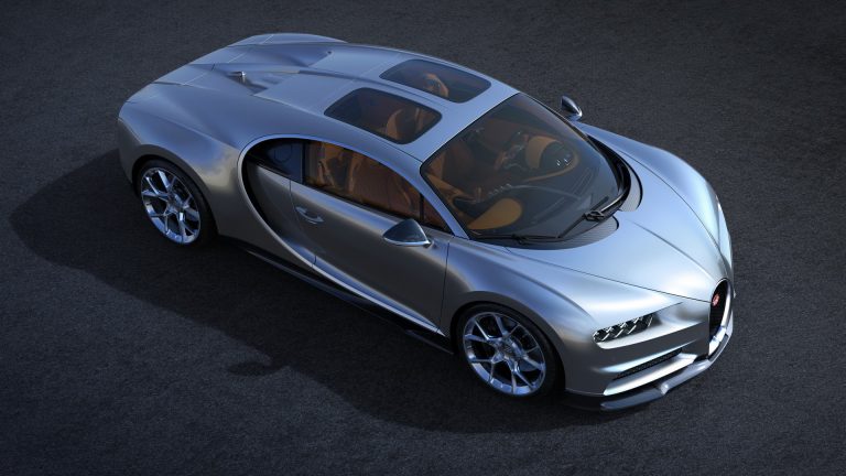 El Bugatti Chiron te permitirá ver el cielo gracias a su opción «Sky View»