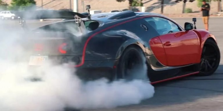 Vídeo: ¿Qué pasa cuando transformas tu Bugatti Veyron a propulsión trasera?