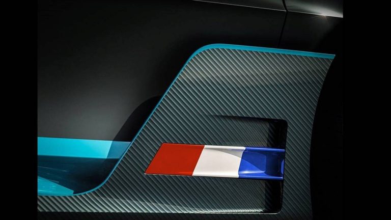 Así es el alerón trasero del Bugatti Divo