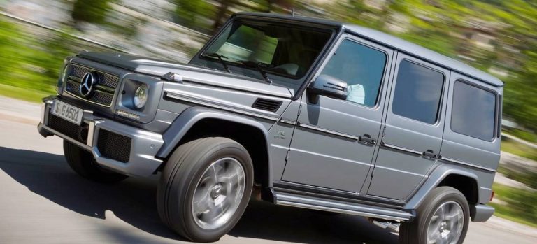 Llamada a revisión para el Mercedes G65 debido a que va muy deprisa marcha atrás