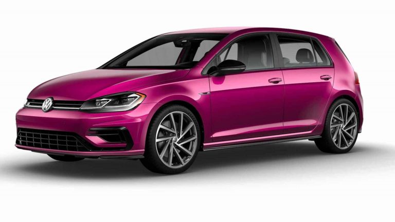 40 nuevos colores para el Volkswagen Golf R