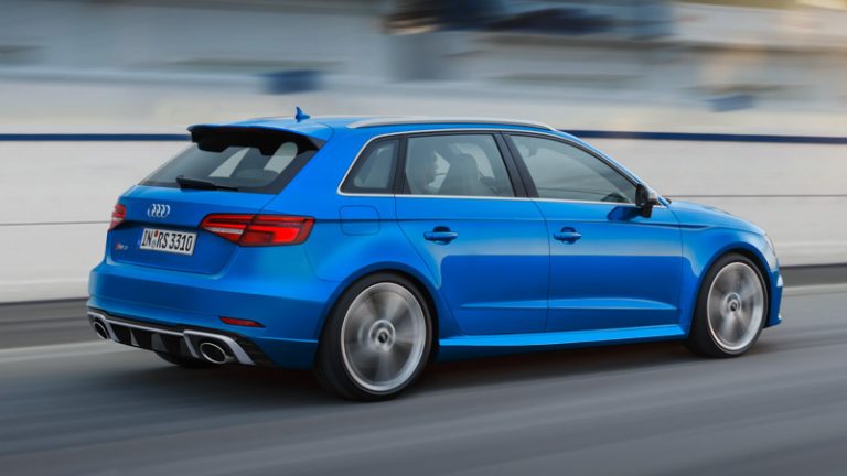 El Audi RS3 también se ve afectado por la WLTP: Se detiene su producción