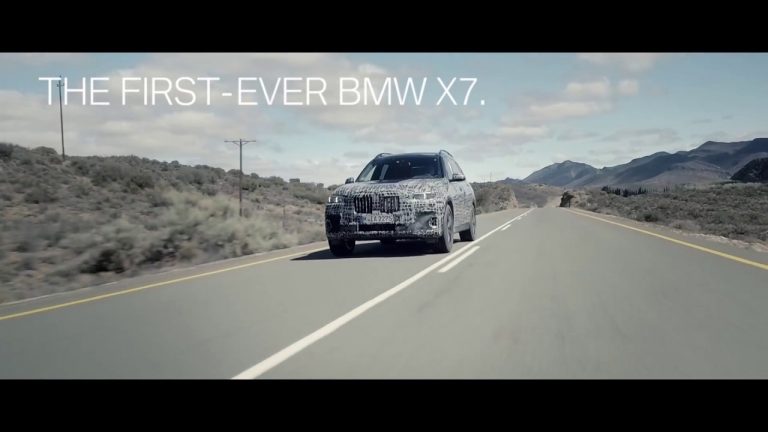 Vídeo: el nuevo BMW X7 ya está más cerca