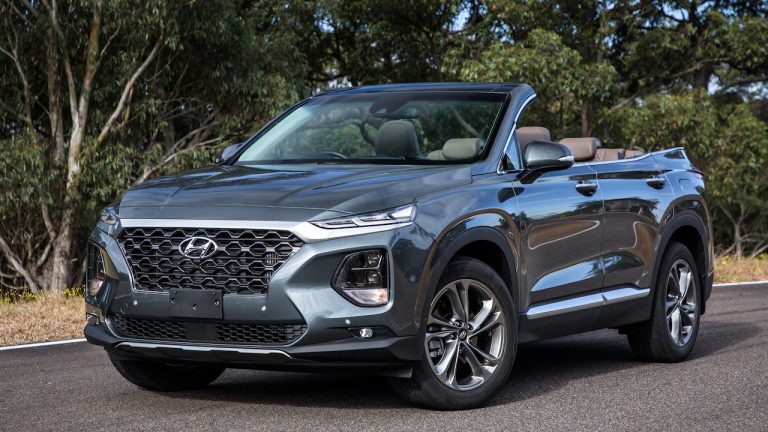 Existe un Hyundai Santa Fe Cabrio, pero no lo verás en los concesionarios