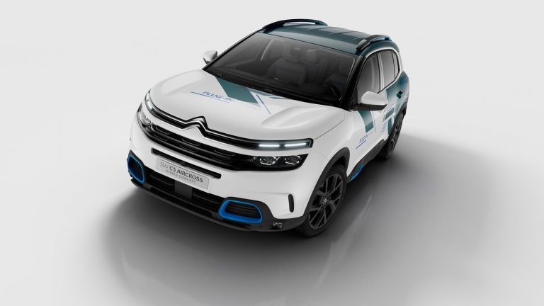 Citroën C5 Aircross Hybrid Concept: 225 CV en un motor híbrido