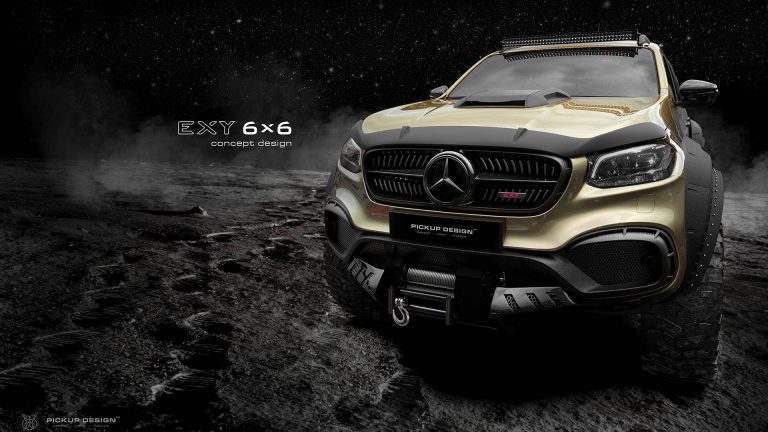 Carlex Design quiere crear el Mercedes Clase X más radical… ¡con seis ruedas!