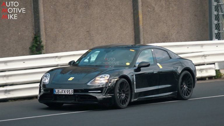 Vídeo: el Porsche Taycan se pasea por Nürburgring, ¡llegan novedades!